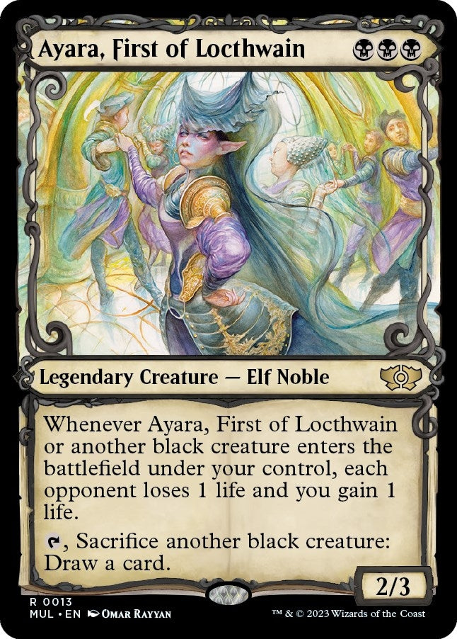 Image for Ayara, First of Locthwain (13) (MUL) - Magic: The Gathering