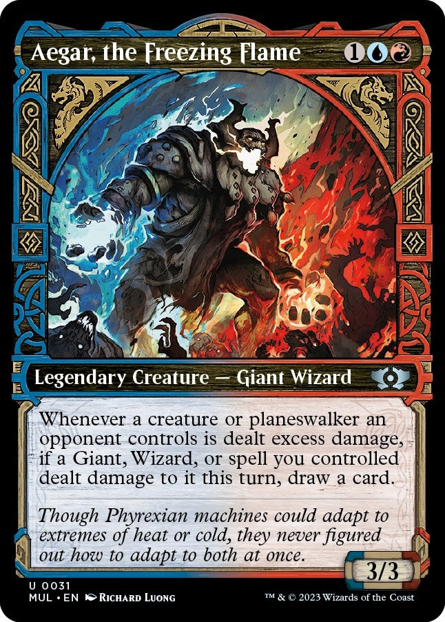 Image for Aegar, the Freezing Flame (31) (MUL) - Magic: The Gathering
