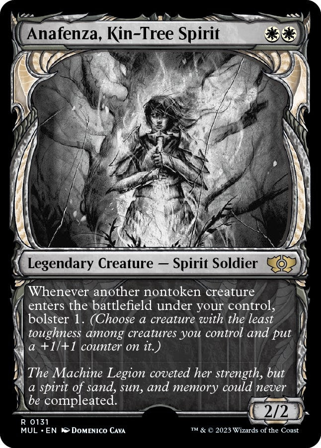 Image for Anafenza, Kin-Tree Spirit (Halo Foil) (131) (MUL) - Magic: The Gathering
