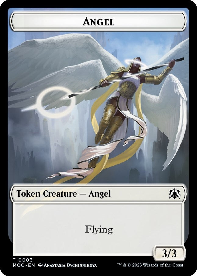 Image for Angel // Demon Double-Sided Token (3 // 18) (MOC) - Magic: The Gathering