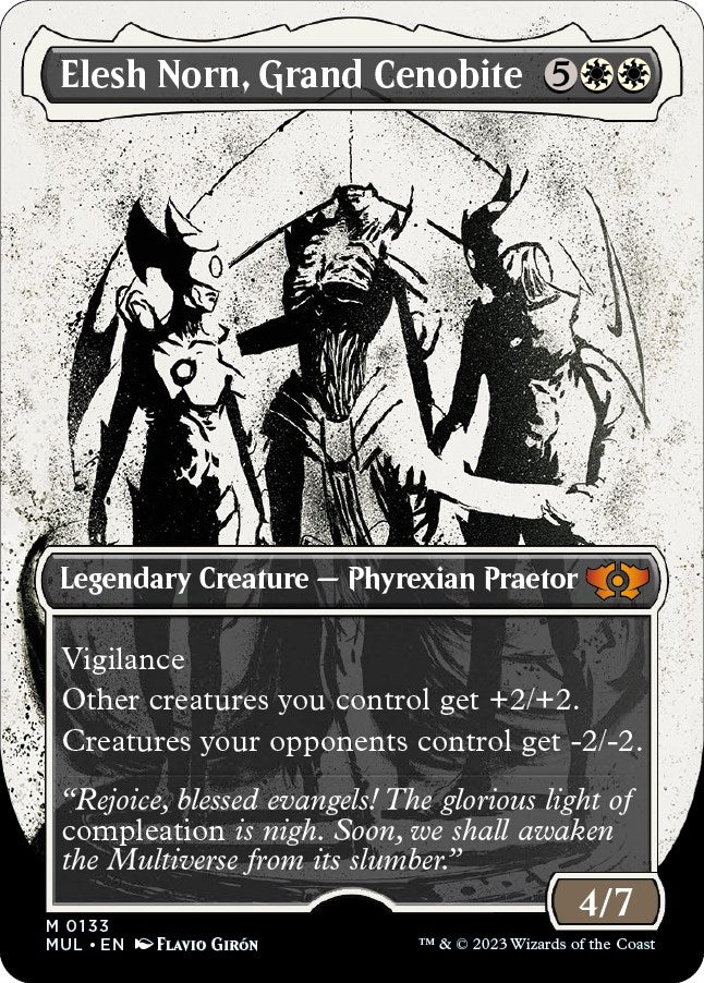 Image for Elesh Norn, Grand Cenobite (Halo Foil) (133) (MUL) - Magic: The Gathering
