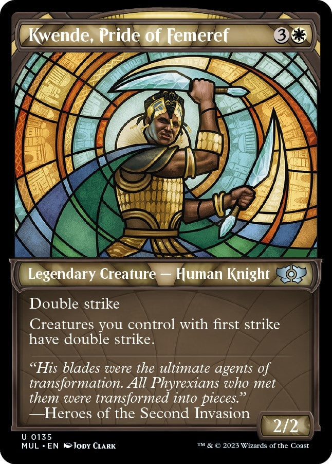 Image for Kwende, Pride of Femeref (Halo Foil) (135) (MUL) - Magic: The Gathering
