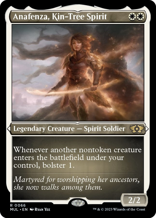 Image for Anafenza, Kin-Tree Spirit (Foil Etched) (66) (MUL) - Magic: The Gathering