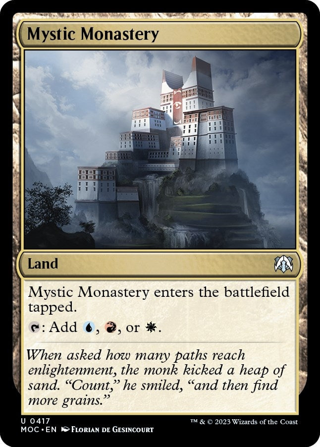 Image for Mystic Monastery (417) (MOC) - Magic: The Gathering