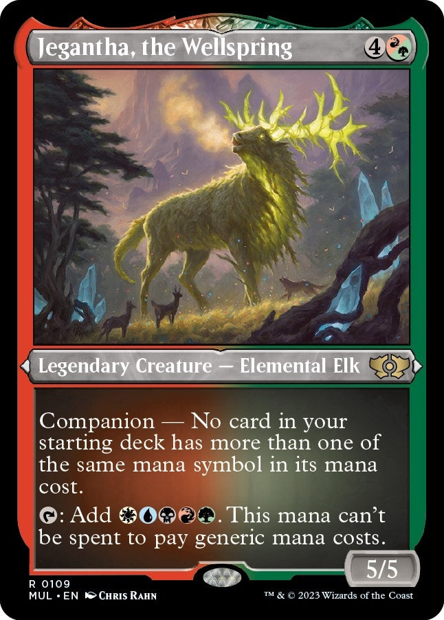 Image for Jegantha, the Wellspring (Foil Etched) (109) (MUL) - Magic: The Gathering