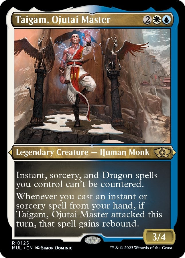 Image for Taigam, Ojutai Master (Foil Etched) (125) (MUL) - Magic: The Gathering