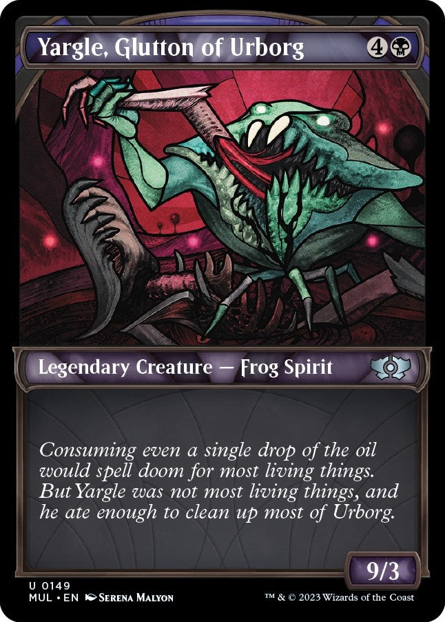 Image for Yargle, Glutton of Urborg (Halo Foil) (149) (MUL) - Magic: The Gathering