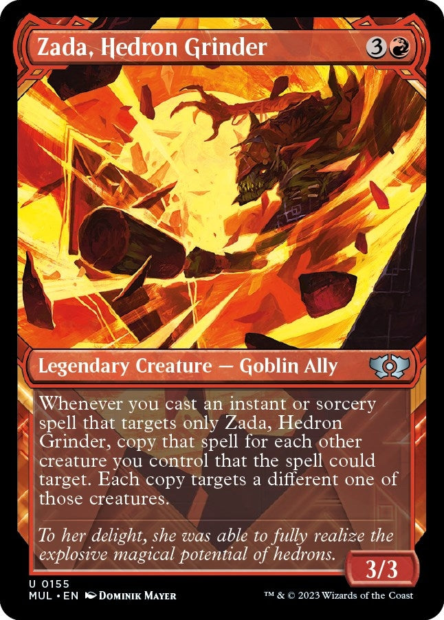 Image for Zada, Hedron Grinder (Halo Foil) (155) (MUL) - Magic: The Gathering