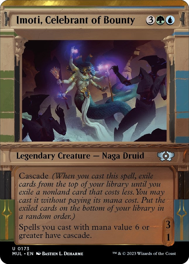Image for Imoti, Celebrant of Bounty (Halo Foil) (173) (MUL) - Magic: The Gathering