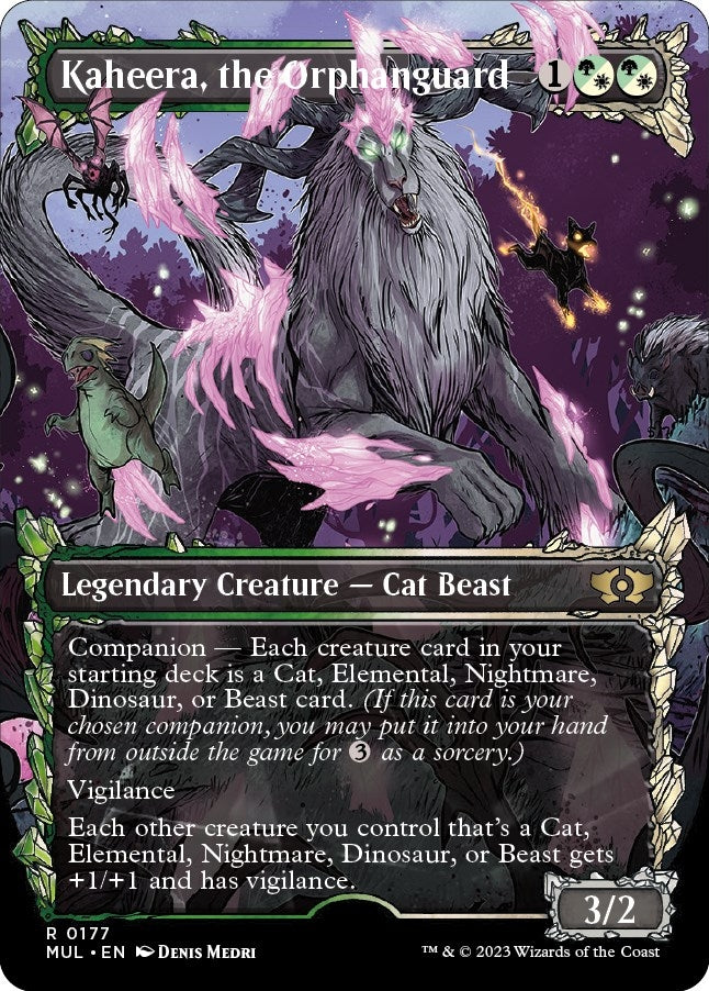 Image for Kaheera, the Orphanguard (Halo Foil) (177) (MUL) - Magic: The Gathering