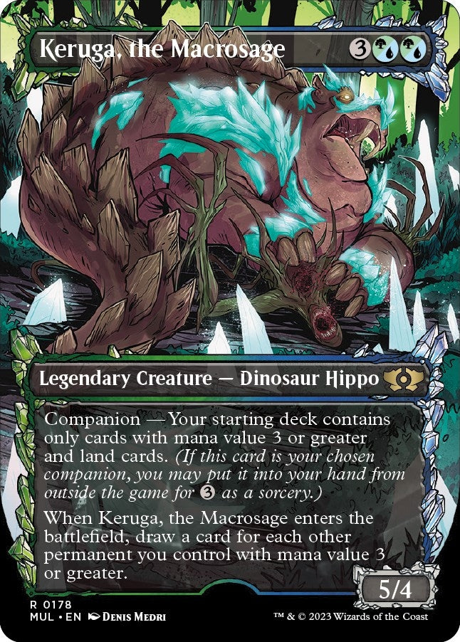 Image for Keruga, the Macrosage (Halo Foil) (178) (MUL) - Magic: The Gathering