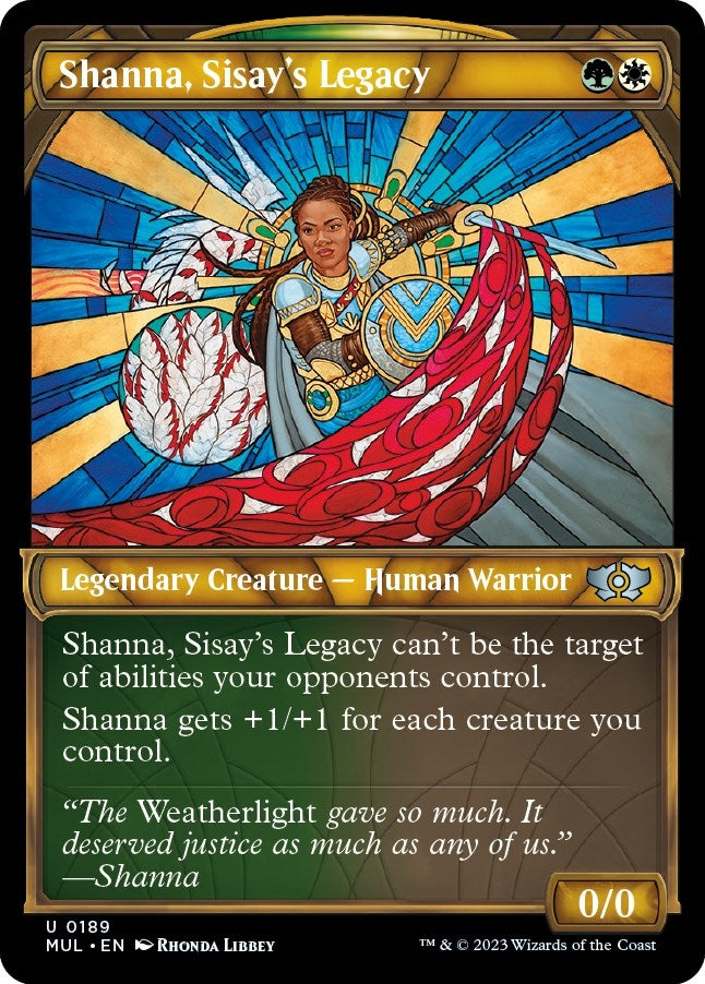 Image for Shanna, Sisay's Legacy (Halo Foil) (189) (MUL) - Magic: The Gathering