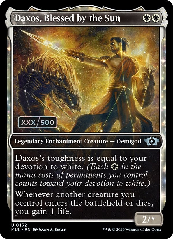 Image for Daxos, Blessed by the Sun (Serial Numbered) (132) (MUL) - Magic: The Gathering