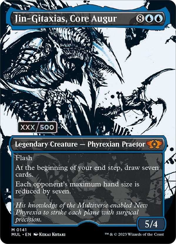 Image for Jin-Gitaxias, Core Augur (Serial Numbered) (141) (MUL) - Magic: The Gathering