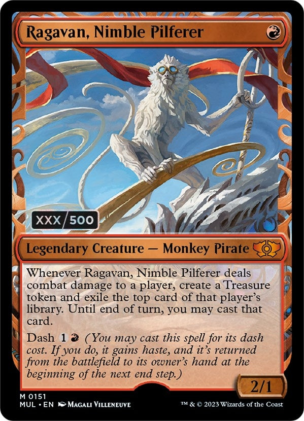 Image for Ragavan, Nimble Pilferer (Serial Numbered) (151) (MUL) - Magic: The Gathering