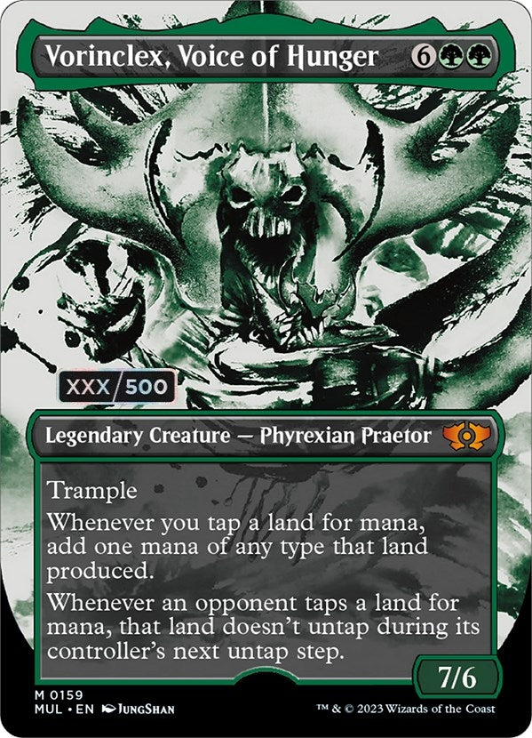 Image for Vorinclex, Voice of Hunger (Serial Numbered) (159) (MUL) - Magic: The Gathering