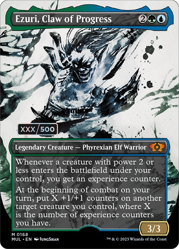 Image for Ezuri, Claw of Progress (Serial Numbered) (168) (MUL) - Magic: The Gathering