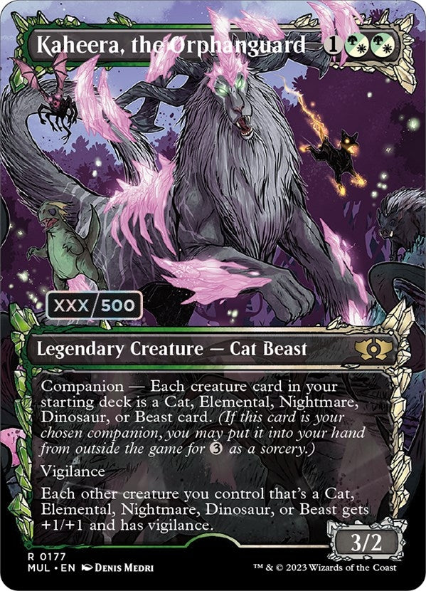 Image for Kaheera, the Orphanguard (Serial Numbered) (177) (MUL) - Magic: The Gathering