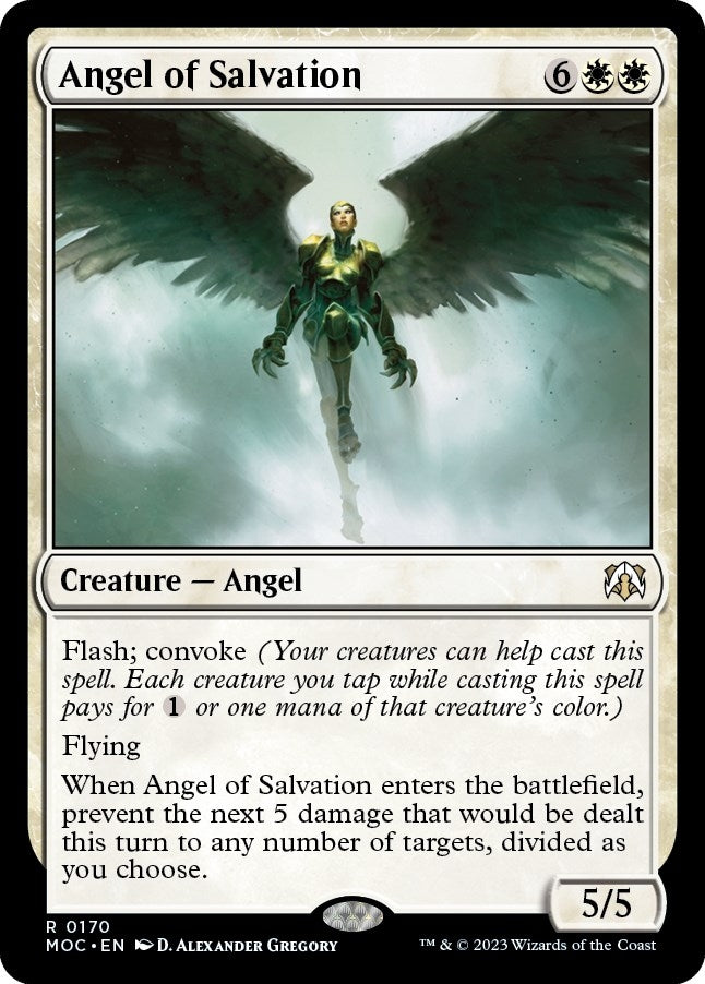 Image for Angel of Salvation (170) (MOC) - Magic: The Gathering