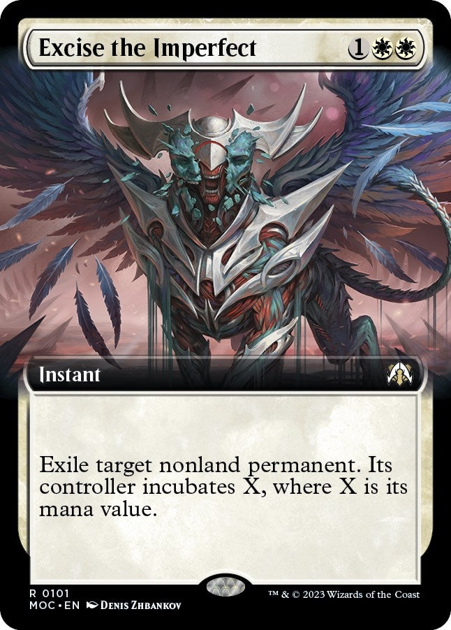 Image for Excise the Imperfect (Extended Art) (101) (MOC) - Magic: The Gathering