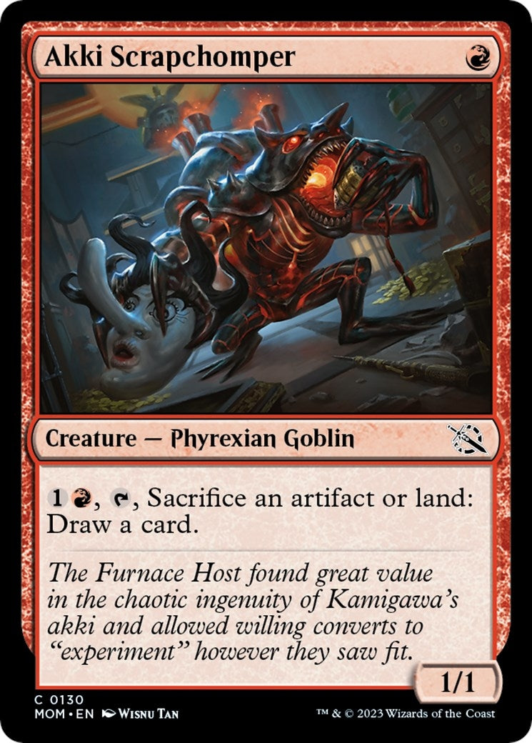 Image for Akki Scrapchomper (130) (MOM) - Magic: The Gathering