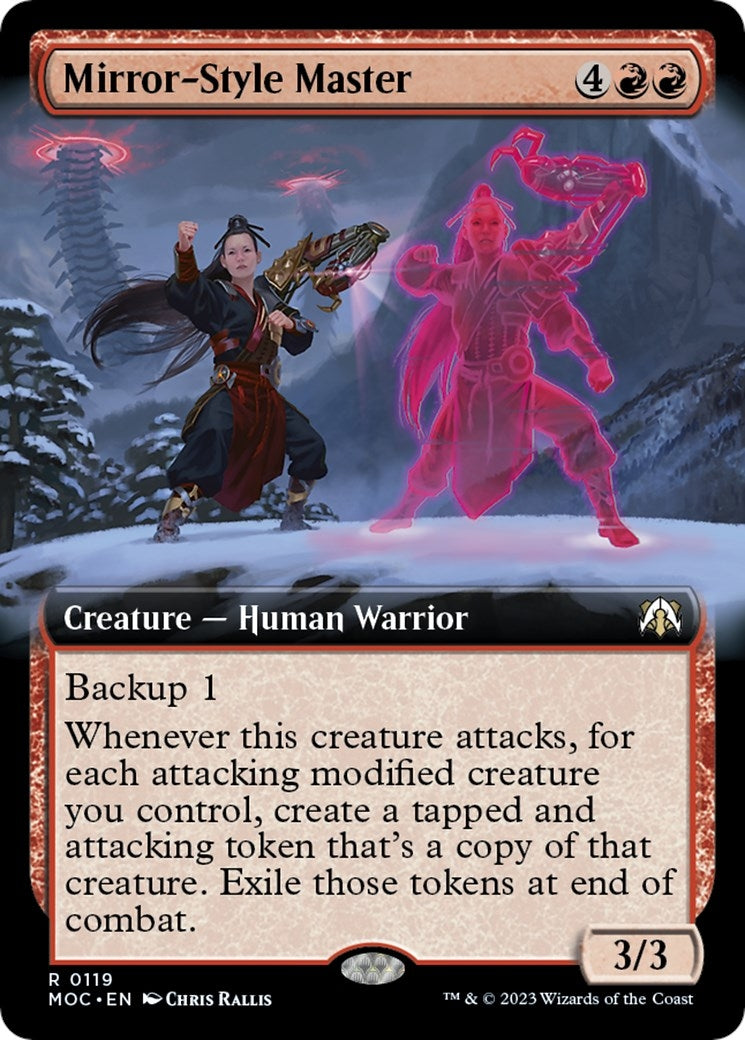 Image for Mirror-Style Master (Extended Art) (119) (MOC) - Magic: The Gathering
