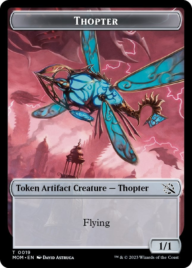 Image for Thopter Token (19) (MOM) - Magic: The Gathering
