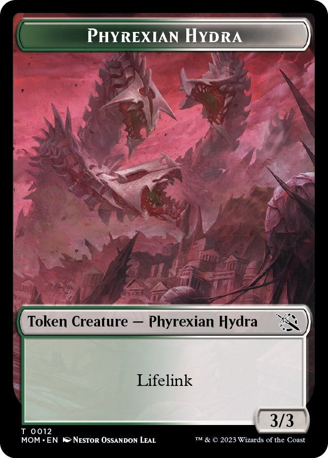 Image for Phyrexian Hydra Token (0012) (12) (MOM) - Magic: The Gathering