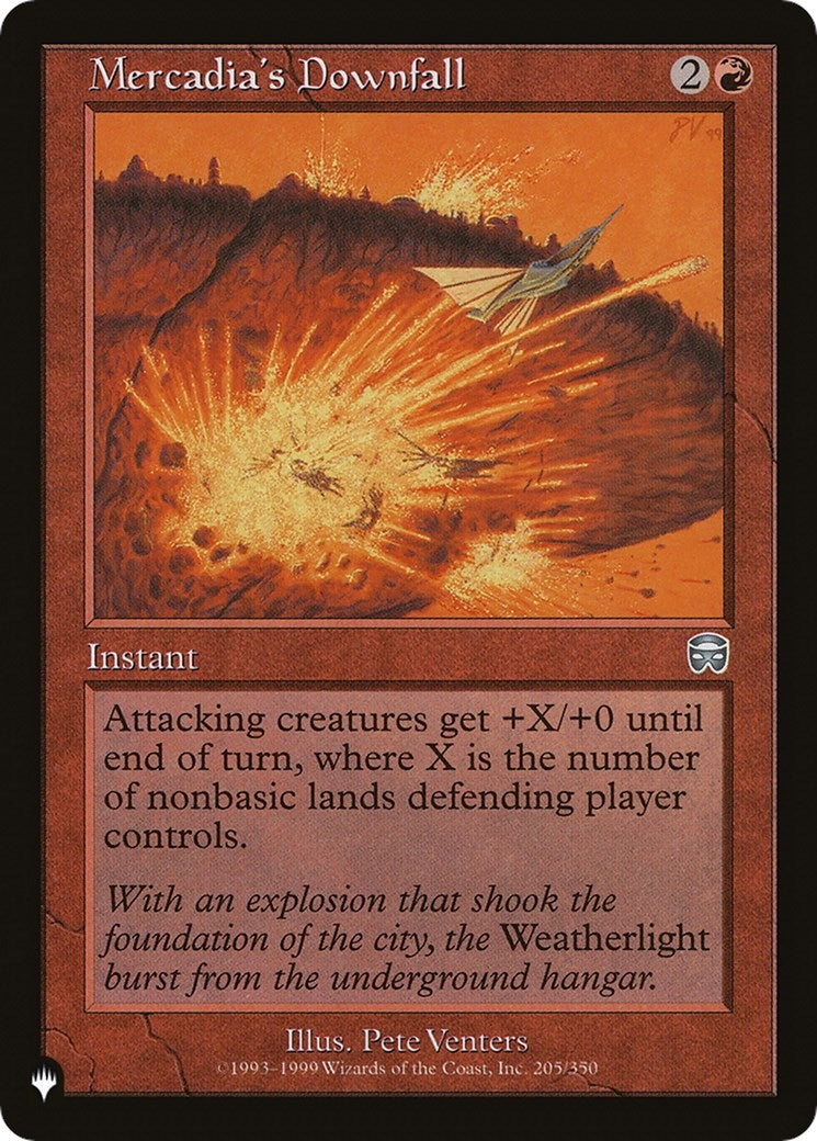 Mercadia's Downfall (205/350) (LIST)