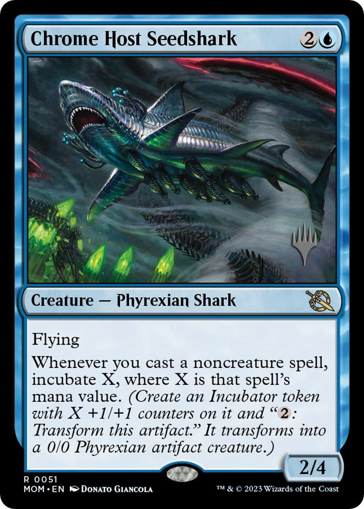 Image for Chrome Host Seedshark (51) (PPMOM) - Magic: The Gathering
