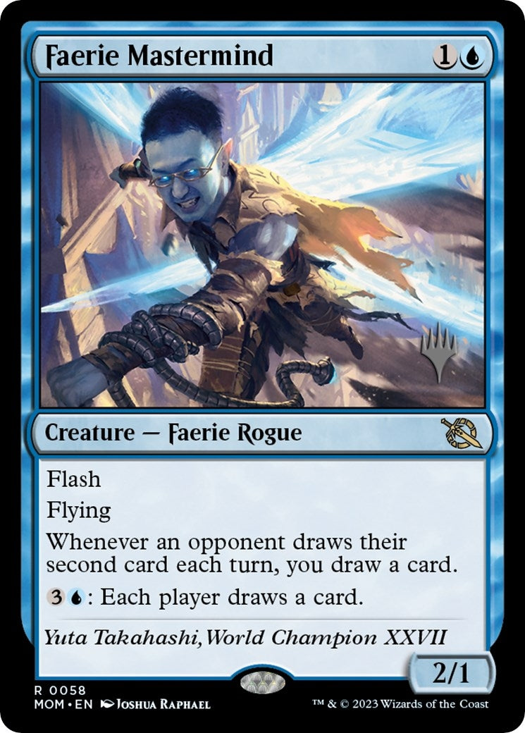 Image for Faerie Mastermind (58) (PPMOM) - Magic: The Gathering