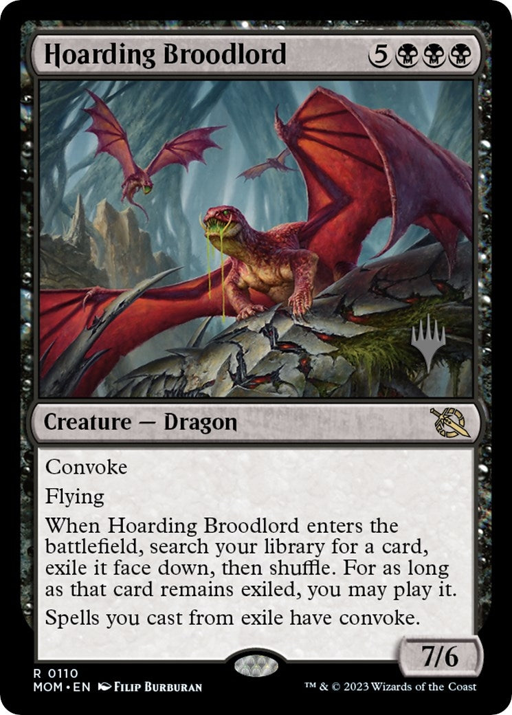 Image for Hoarding Broodlord (110) (PPMOM) - Magic: The Gathering
