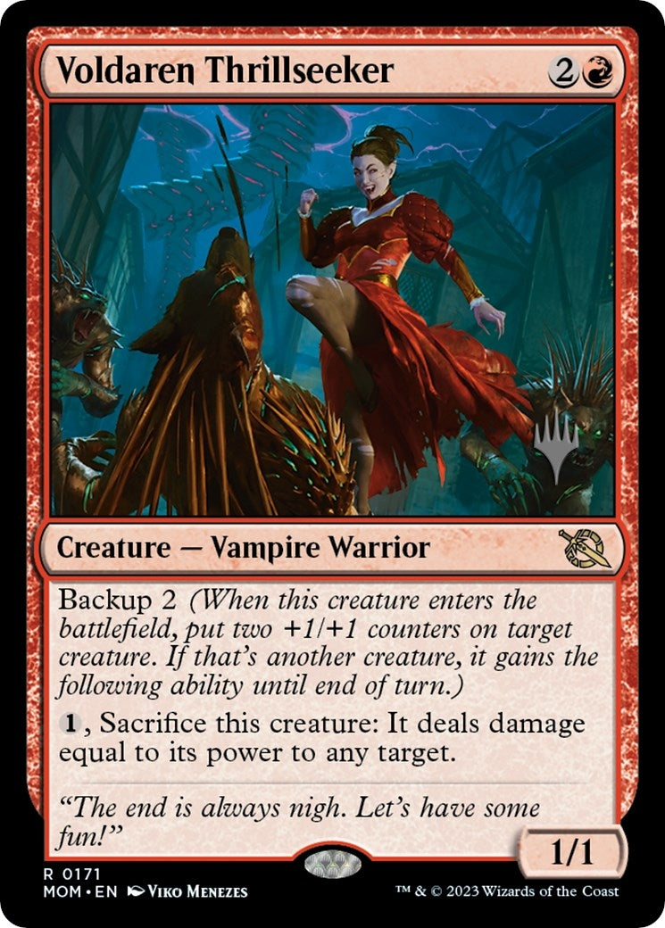 Image for Voldaren Thrillseeker (171) (PPMOM) - Magic: The Gathering