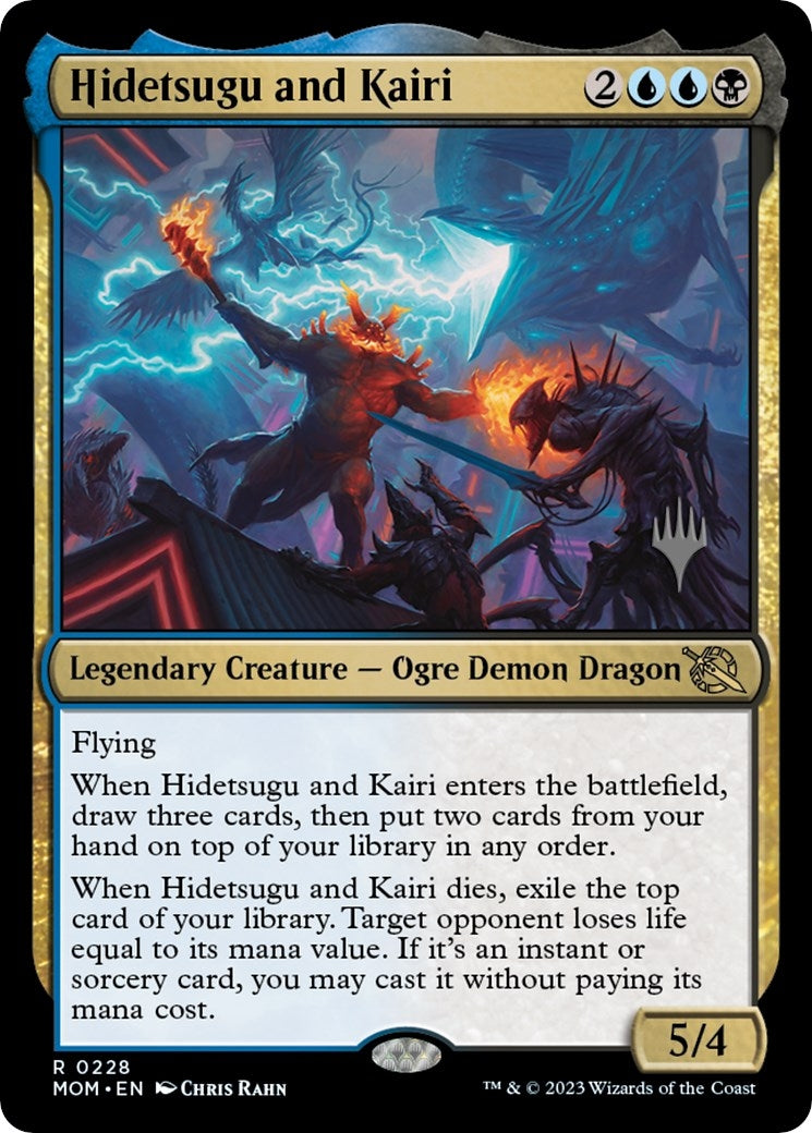 Image for Hidetsugu and Kairi (228) (PPMOM) - Magic: The Gathering