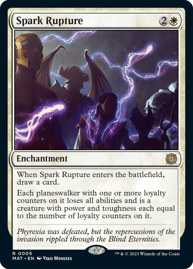 Image for Spark Rupture (5) (MAT) - Magic: The Gathering