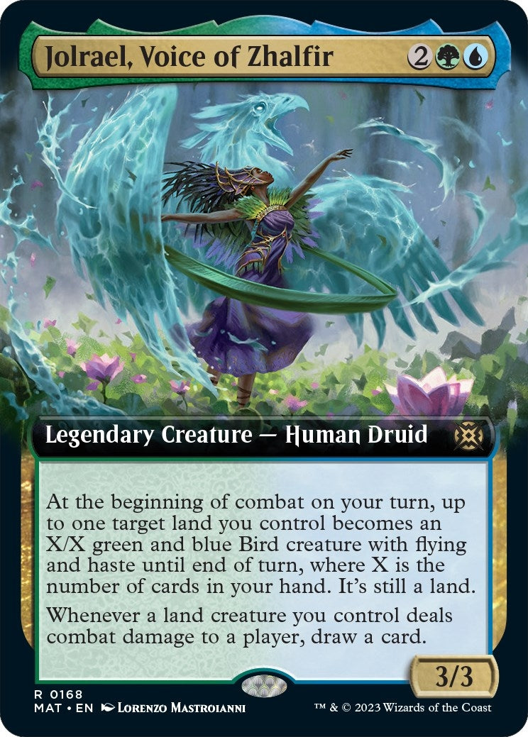 Image for Jolrael, Voice of Zhalfir (Extended Art) (168) (MAT) - Magic: The Gathering