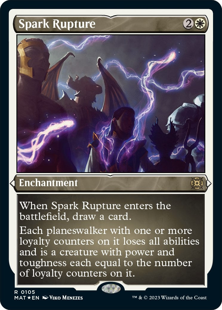 Image for Spark Rupture (Foil Etched) (105) (MAT) - Magic: The Gathering