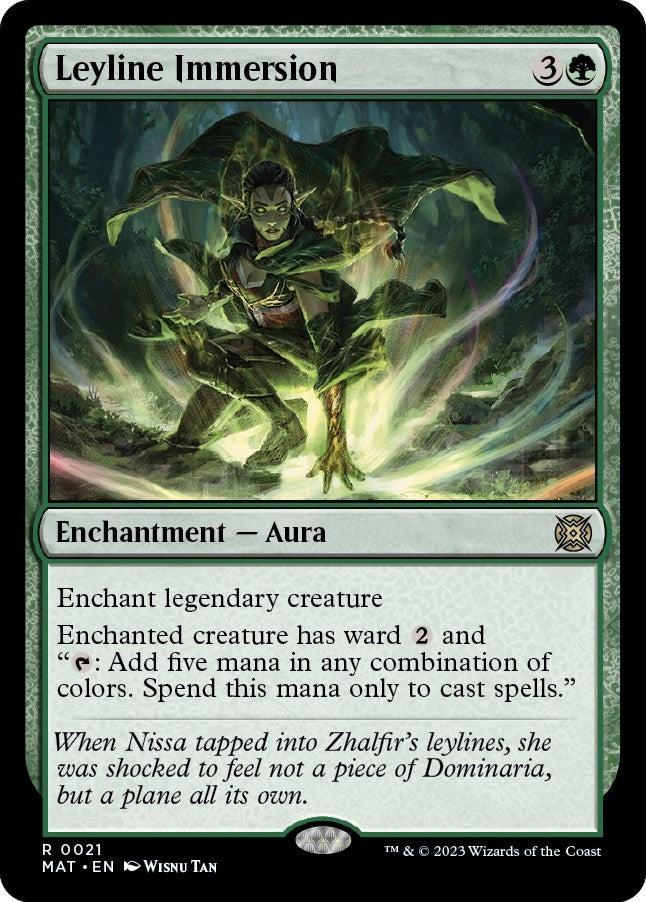 Image for Leyline Immersion (21) (MAT) - Magic: The Gathering