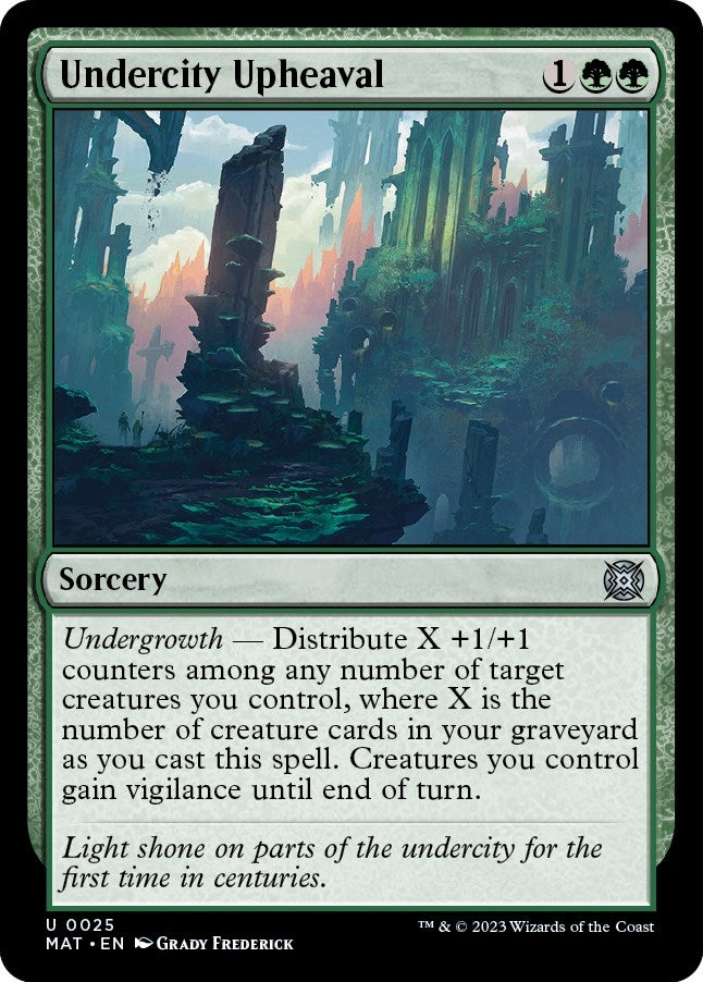 Undercity Upheaval (25) (MAT)