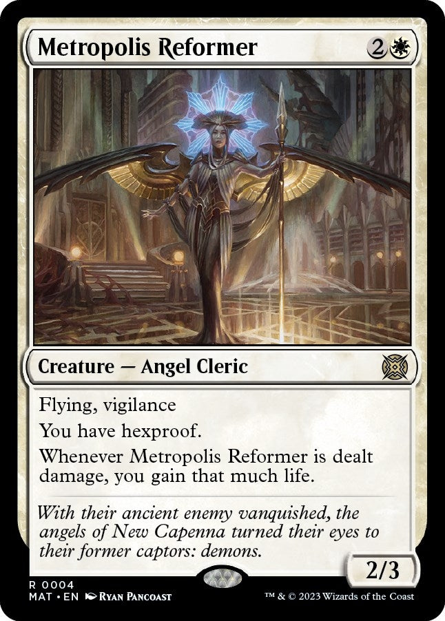 Image for Metropolis Reformer (4) (MAT) - Magic: The Gathering