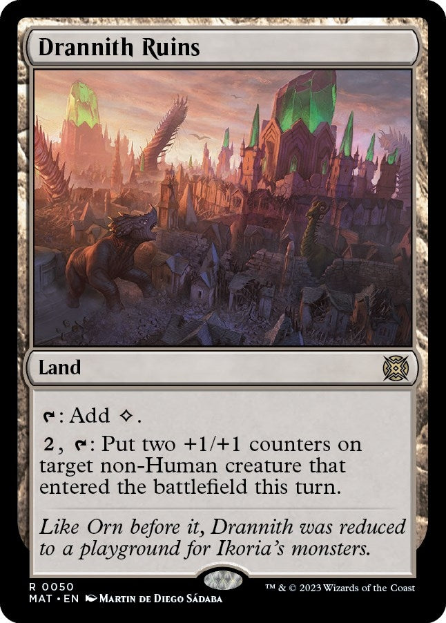 Image for Drannith Ruins (50) (MAT) - Magic: The Gathering