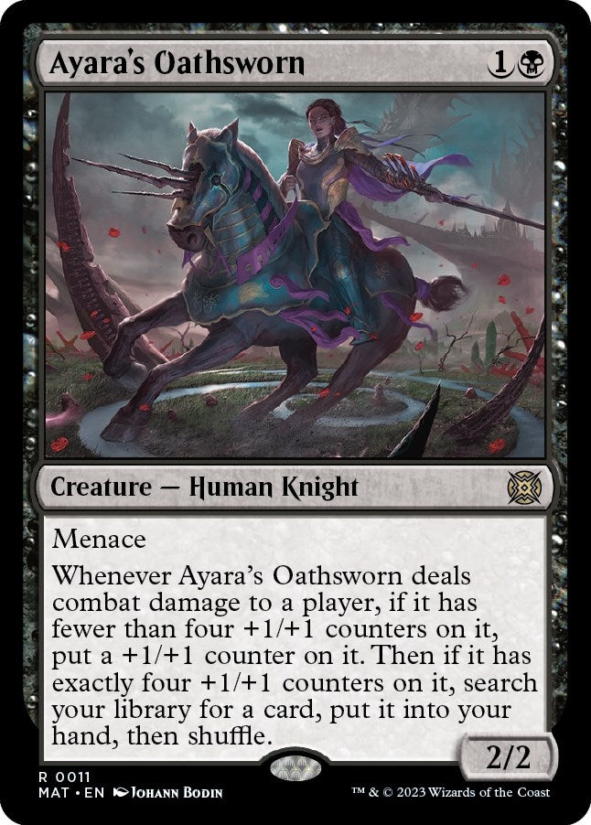 Image for Ayara's Oathsworn (11) (MAT) - Magic: The Gathering
