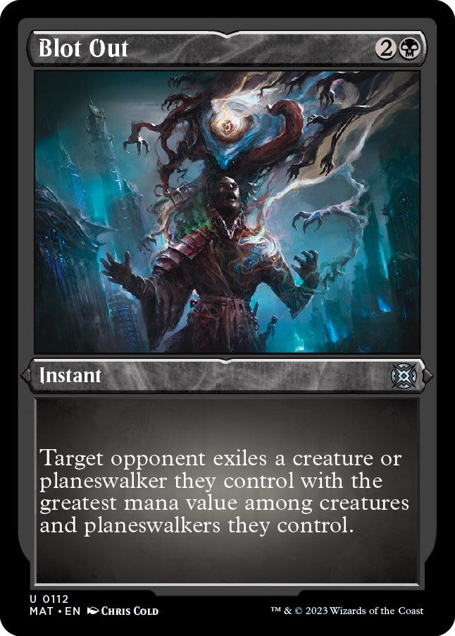 Image for Blot Out (Foil Etched) (112) (MAT) - Magic: The Gathering