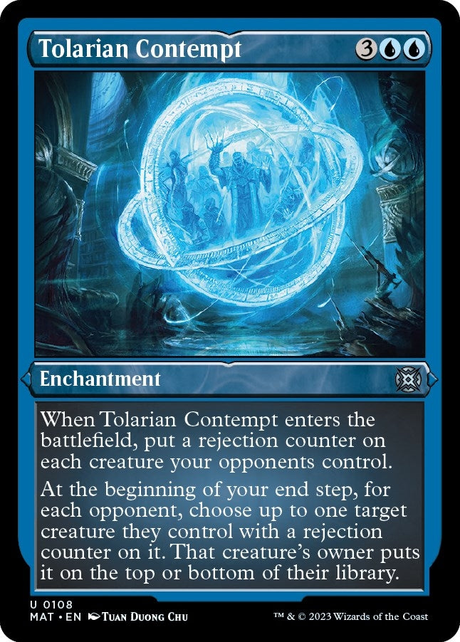 Image for Tolarian Contempt (Foil Etched) (108) (MAT) - Magic: The Gathering