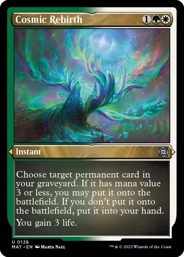 Image for Cosmic Rebirth (Foil Etched) (128) (MAT) - Magic: The Gathering