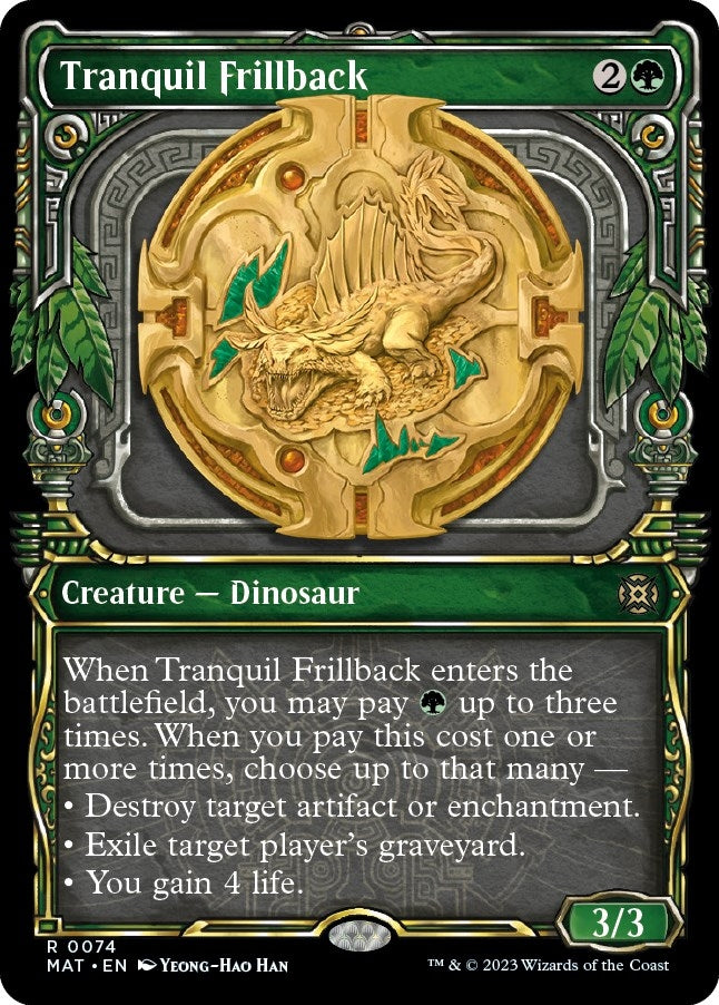 Image for Tranquil Frillback (Showcase) (74) (MAT) - Magic: The Gathering