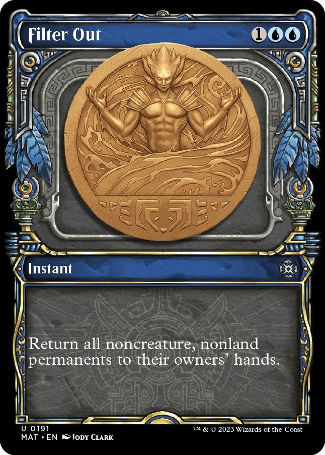 Image for Filter Out (Halo Foil) (191) (MAT) - Magic: The Gathering