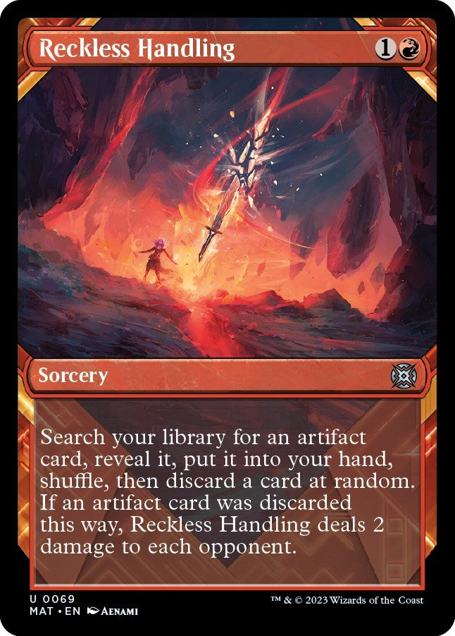 Image for Reckless Handling (Showcase) (69) (MAT) - Magic: The Gathering