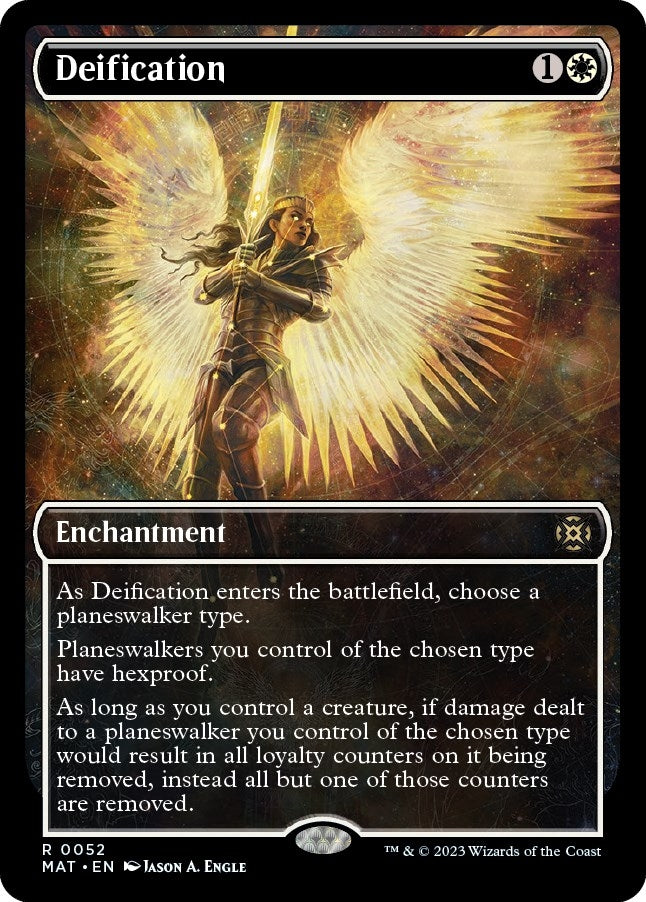 Image for Deification (Showcase) (52) (MAT) - Magic: The Gathering