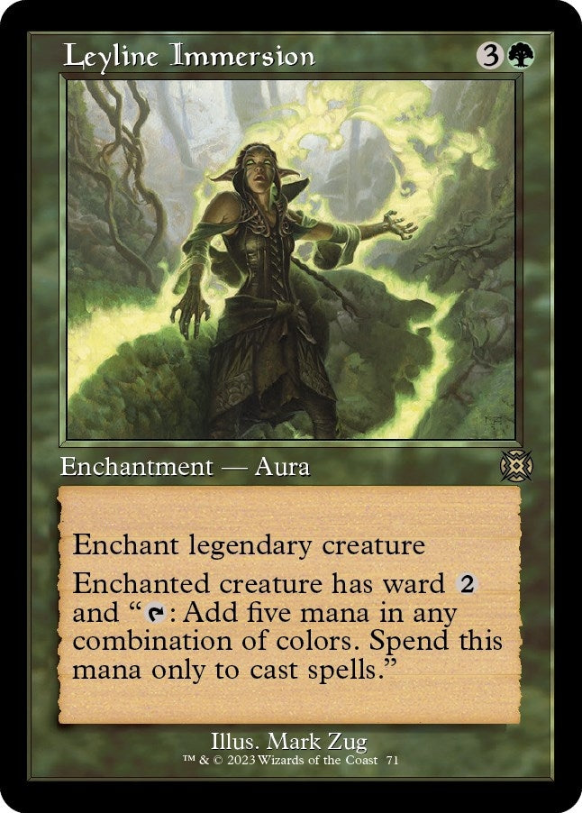 Image for Leyline Immersion (Retro Frame) (71) (MAT) - Magic: The Gathering